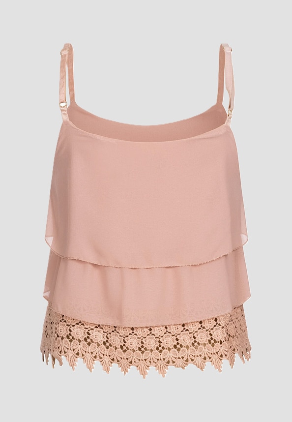 Cloud5ive CHIFFON-TOP-STUFEN-SPITZE-1