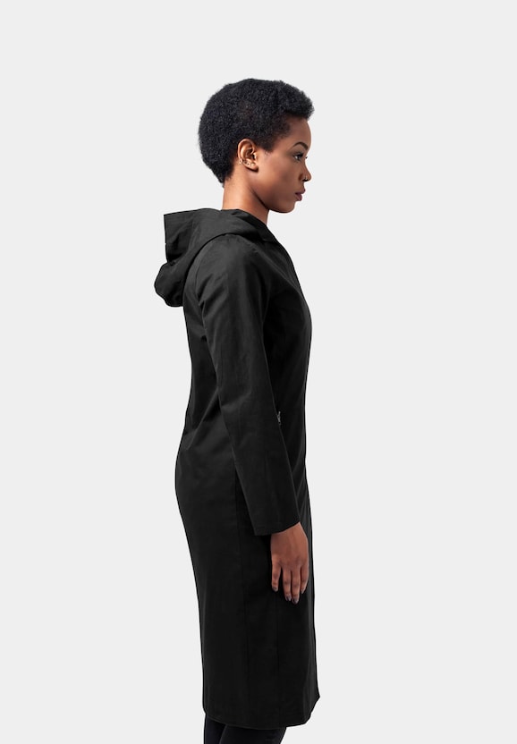 Ladies Peached Long Asymmetric -2