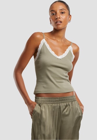 Ladies V-Neck Lace Top 2-Pack