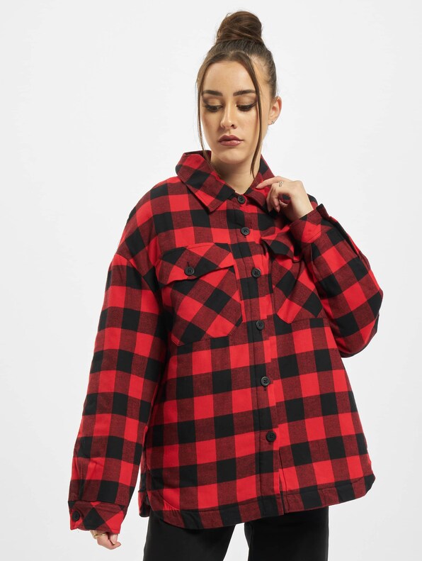 Ladies Flanell Padded Overshirt -2