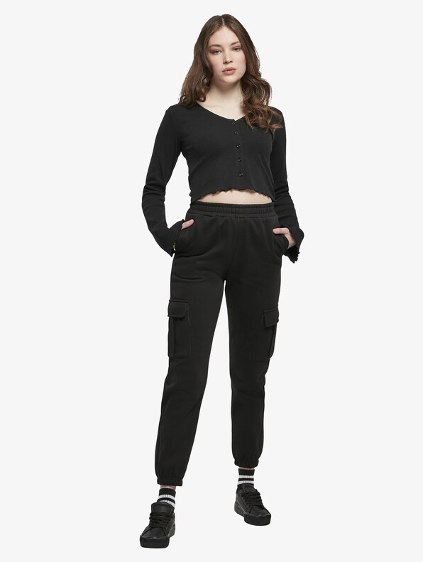 Ladies High Waits Cargo-3