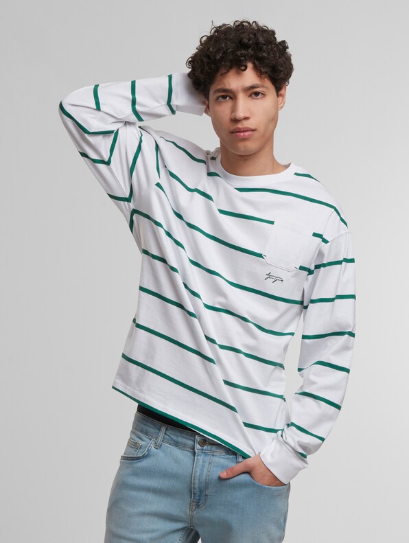 Denim Project Stripe Pocket Longsleeves-0