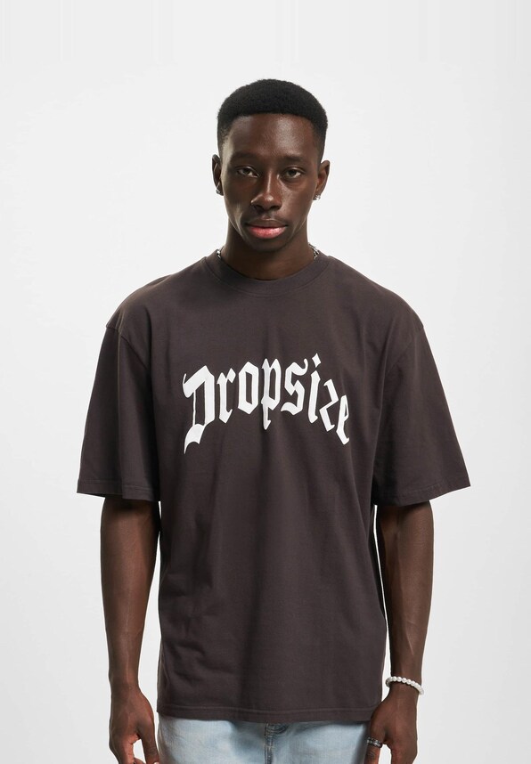 Heavy Oversize White Logo Puffer Print-1