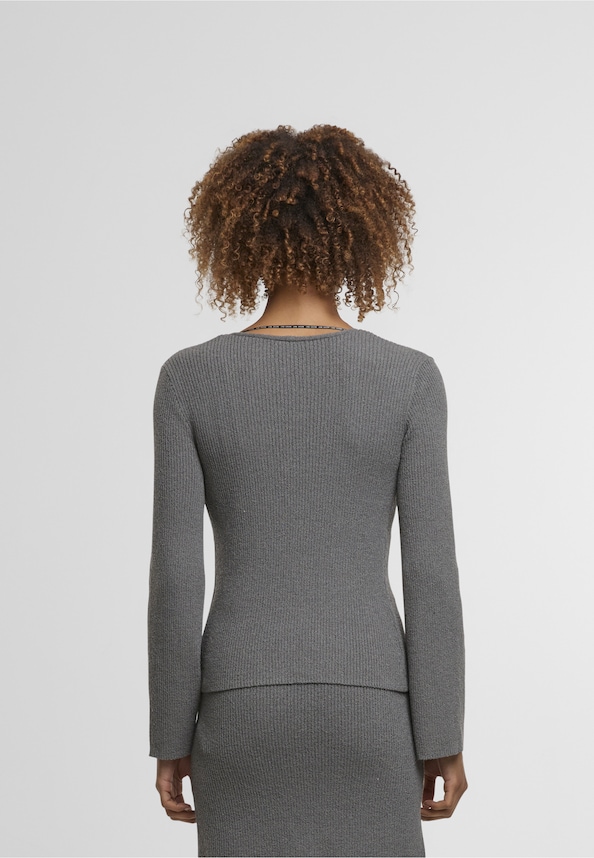 NMAYLIN L/S TIE KNIT CARDIGAN DD-1