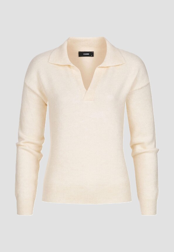 Clodus Damen Polo V-Neck-0