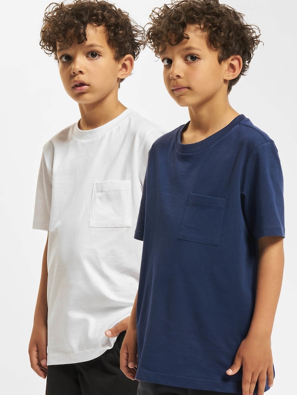 Boys Organic Cotton Basic Pocket 2-Pack-0