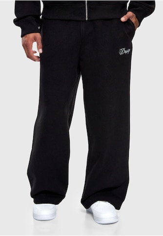 EMBROIDERY BAGGY OPEN LEG JOGGER