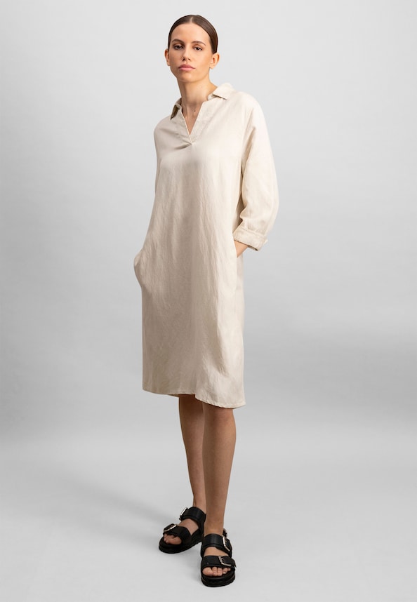DRESS TUNIC LINEN MIX-1