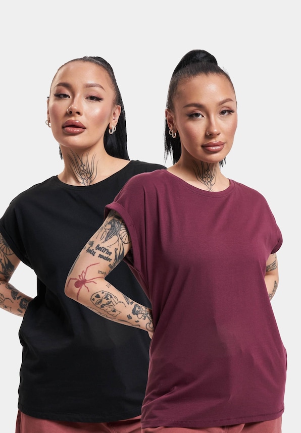 Ladies Extended Shoulder 2-Pack -0