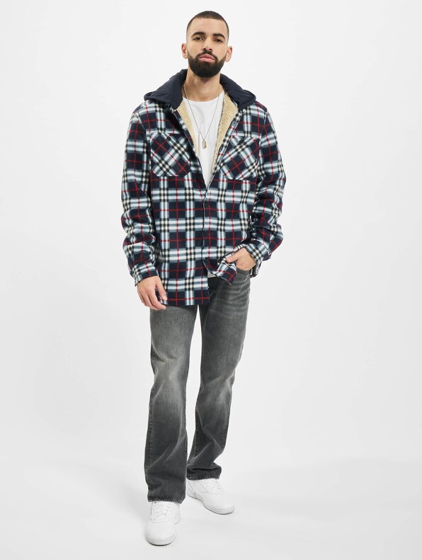 Hooded Polar Fleece Overshirt -6