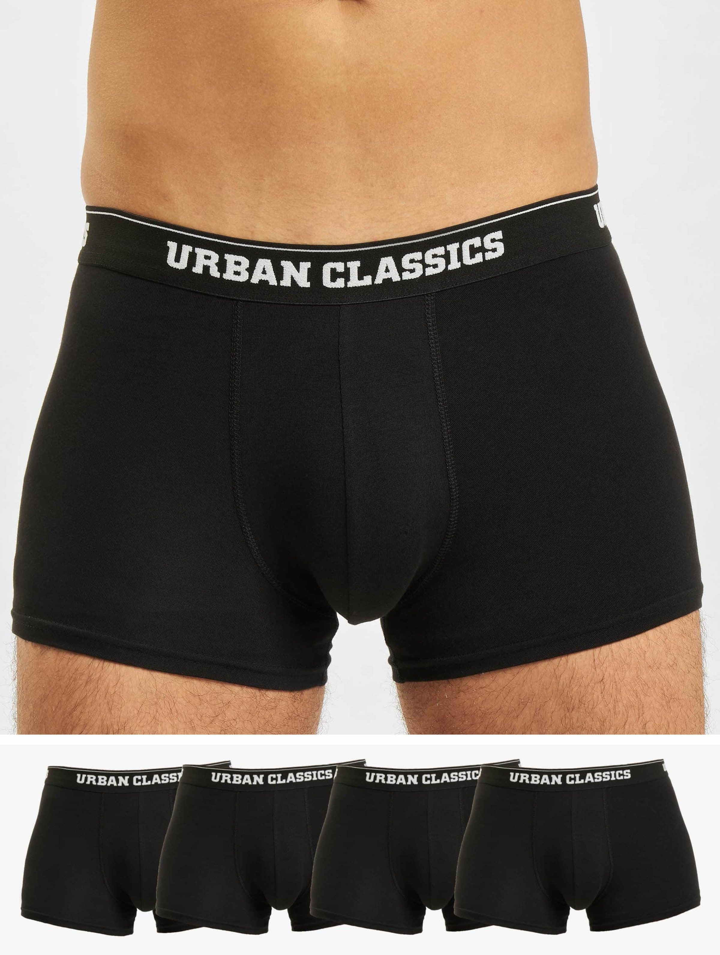 Urban Classics Men Boxer Shorts 5-Pack Mannen op kleur zwart, Maat M