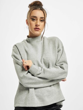 Urban Classics Ladies Oversized High Neck Crew Pullover