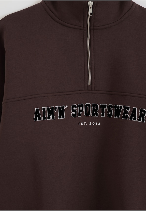Varsity Sweat Half Zip-6