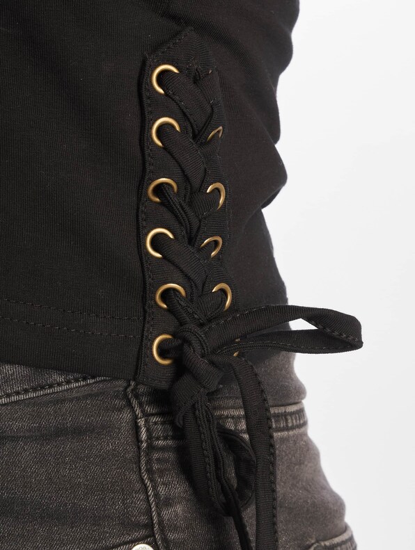 Lace Up Cropped-3