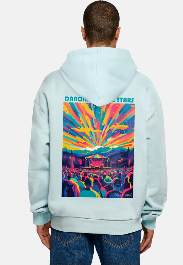 Dance Under Stars Oversized Hoody-1