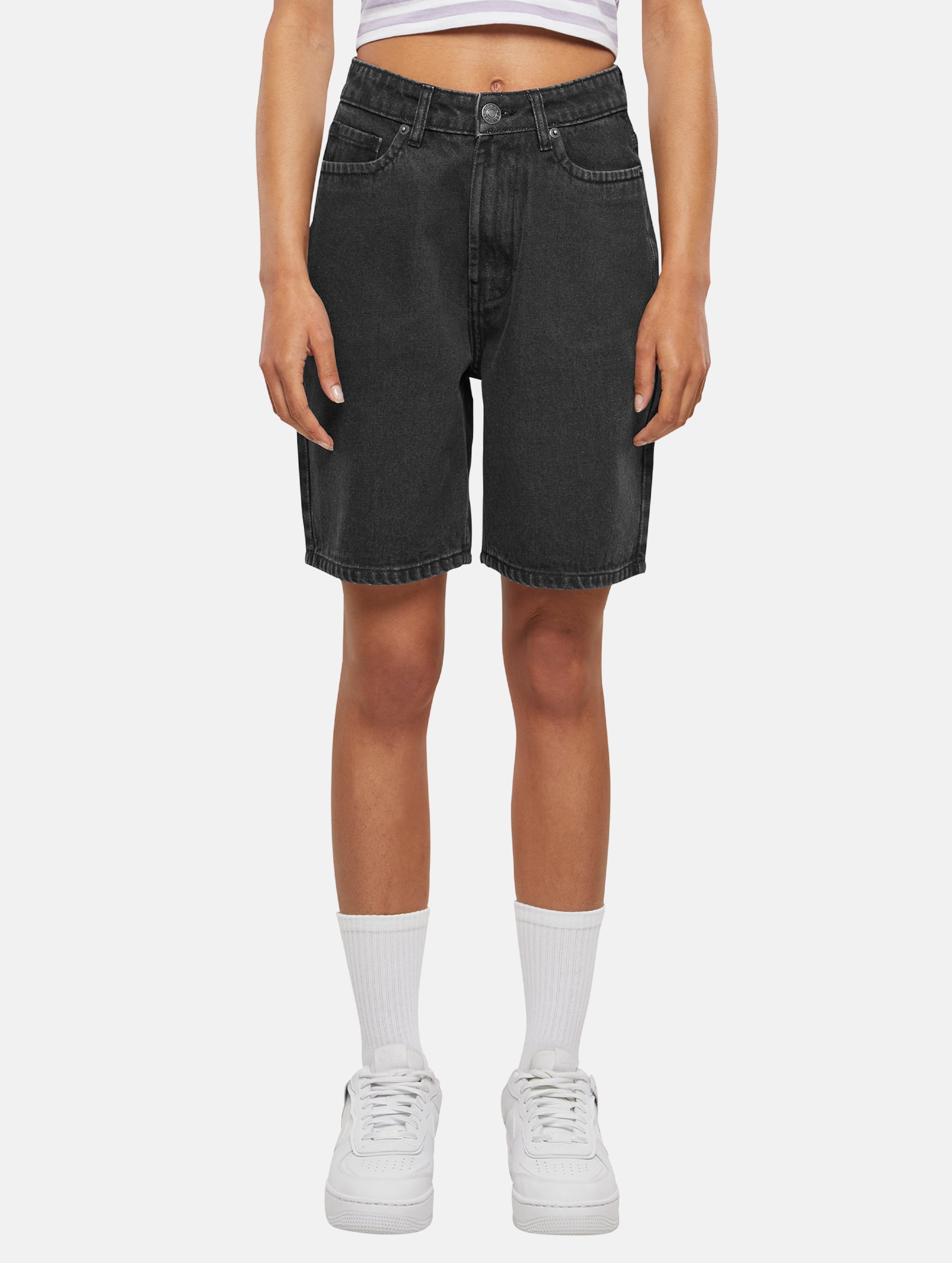 Urban Classics - 90‘s Bermuda Korte broek - Taille, 31 inch - Zwart