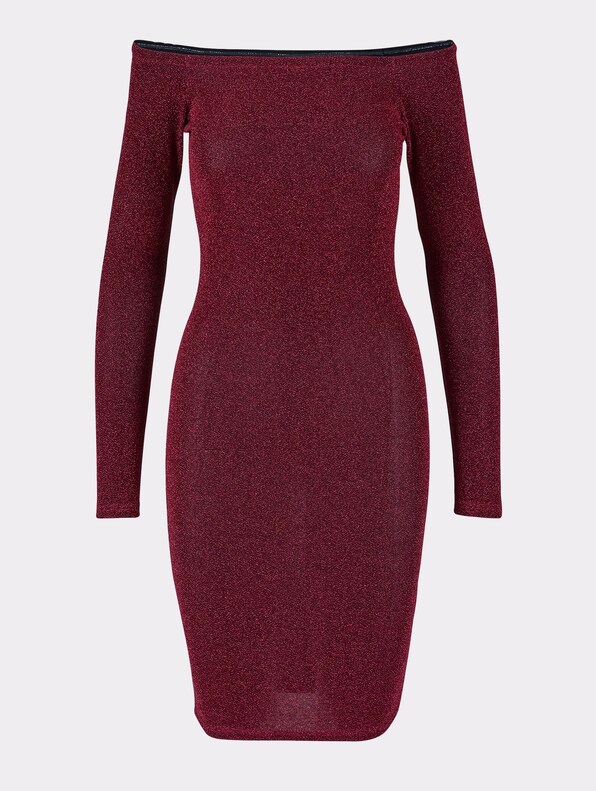 Off Shoulder Longsleeve Glitter-4