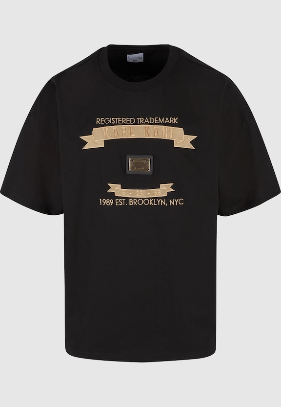KM241-003-1 Karl Kani Metal Plate Boxy Tee-3
