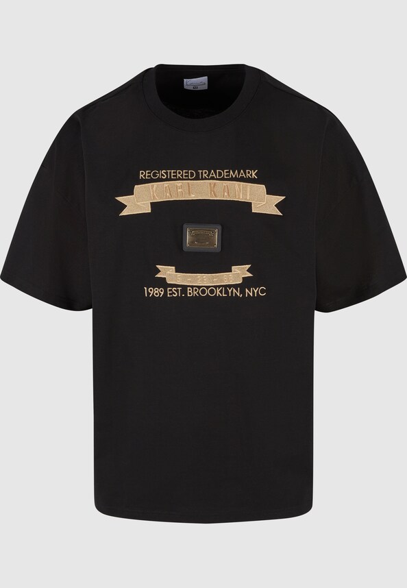 KM241-003-1 Karl Kani Metal Plate Boxy Tee-3