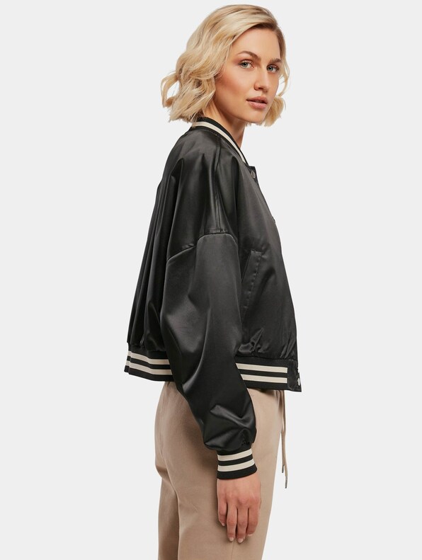 Ladies Short Oversized Satin-3