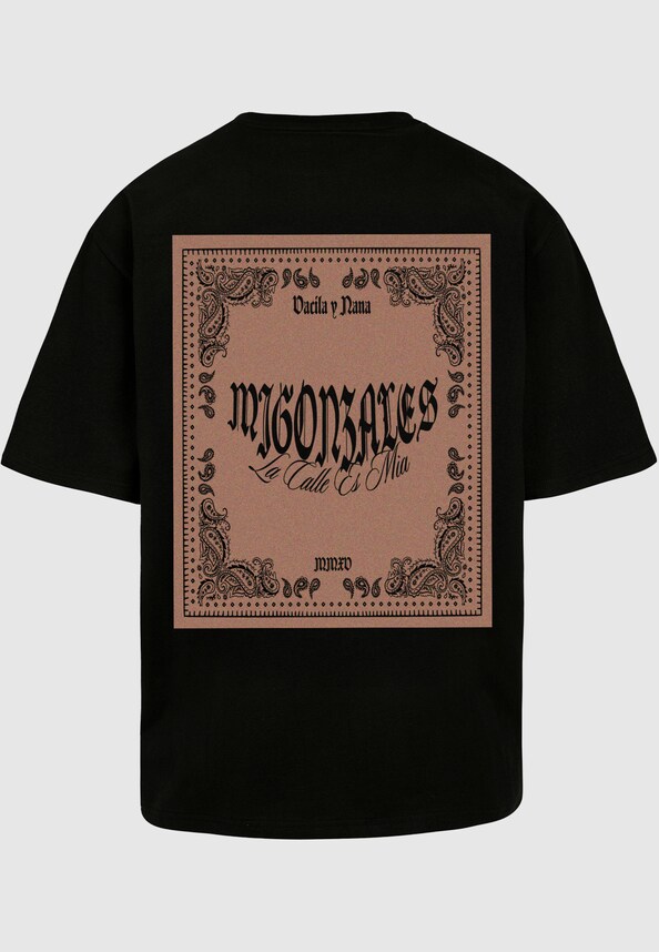 MJG Heavy Oversized Tee - The Street is mine-3