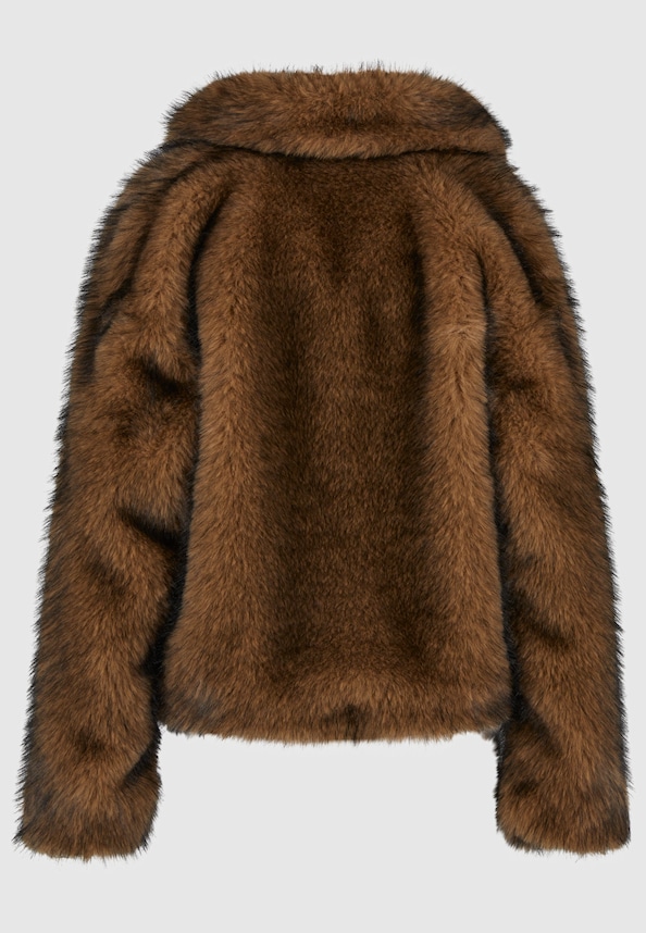 Ladies Short Faux Fur-5