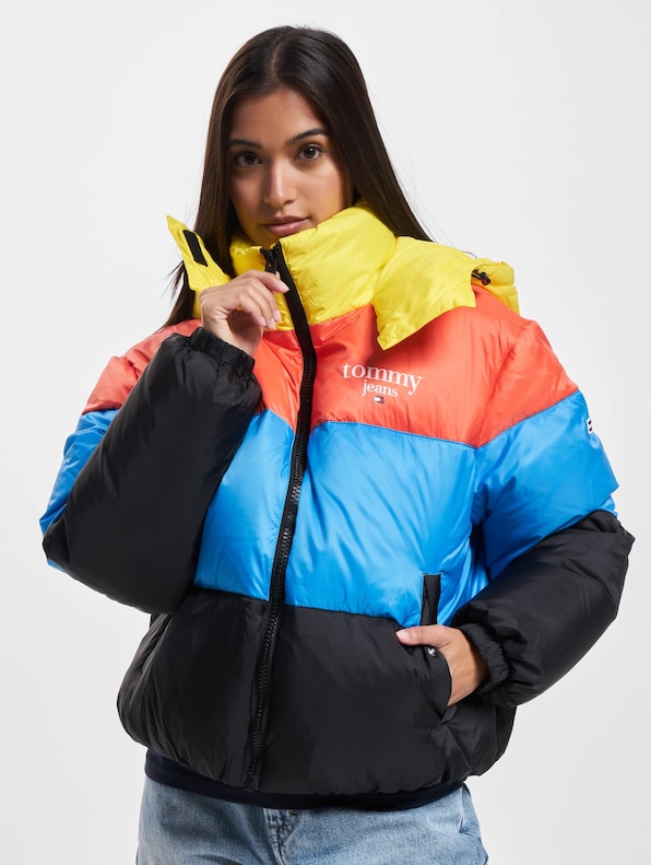 Tommy Jeans Colorblock Puffer Jacket-2