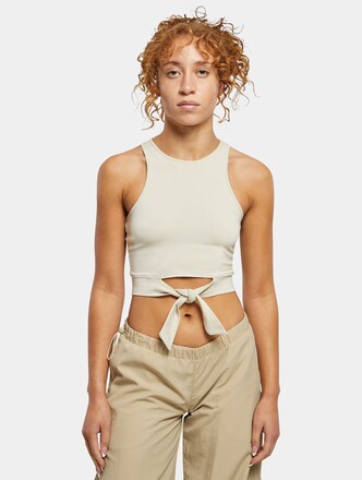 Ladies Cropped Knot Top