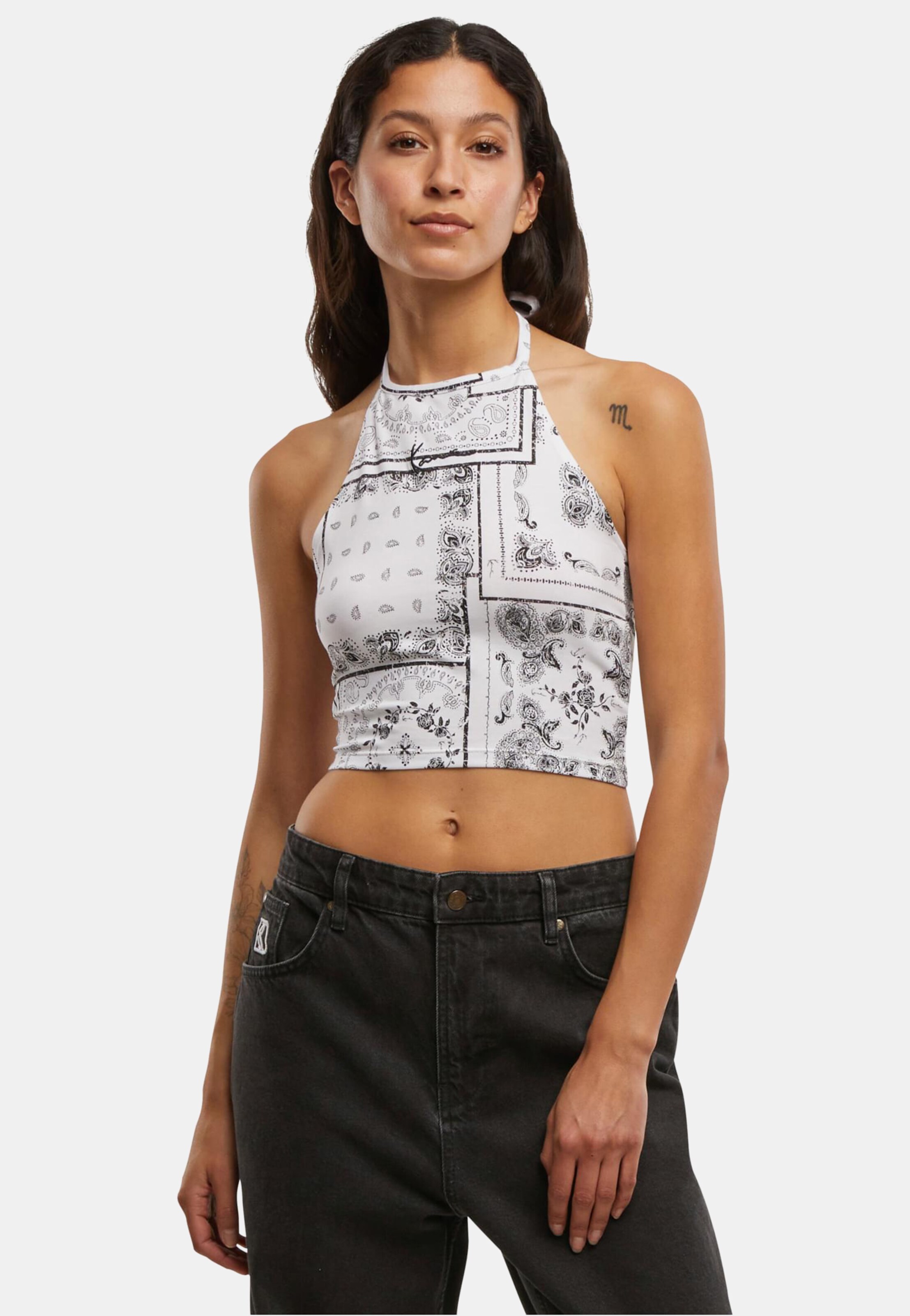 BlackEyePatch Hibiscus TANK TOP White！ BlackEyePatch Hibiscus TANK TOP White！