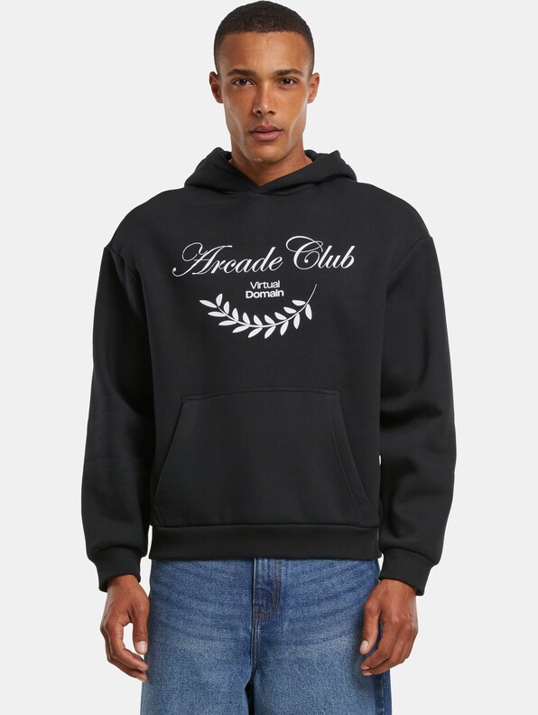 Mister Tee Arcade Club Fluffy Hoody-2