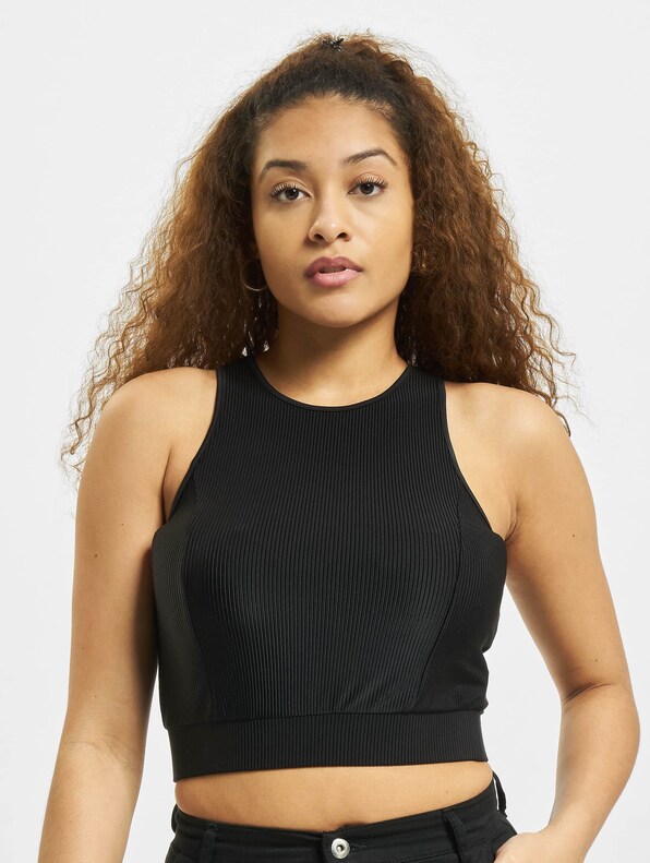 Ladies Cropped Shiny-2