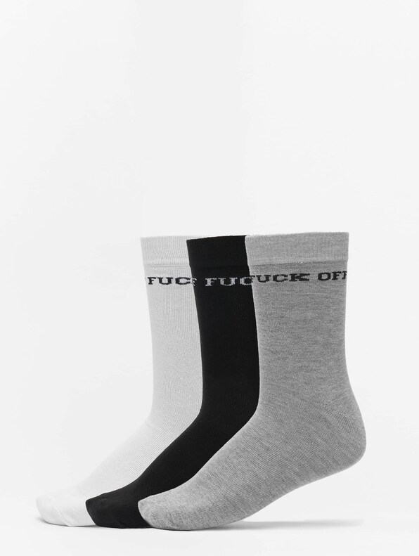 Fuck Off Socks 3-Pack-0