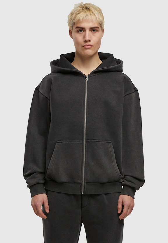 Vintage Heavy Zip Hoodie-2
