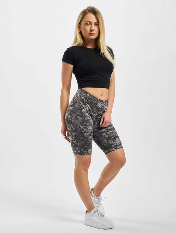 Ladies High Waist Camo Tech Cycle-4