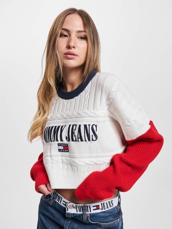 Tommy Jeans Rlxd Crop Archive Sweater-0
