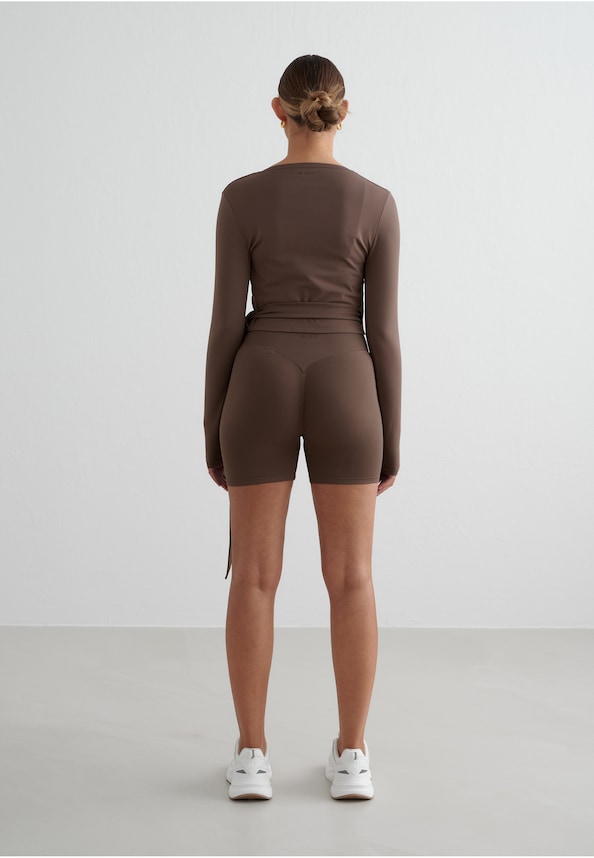 Shape Seamless Wrap Long Sleeve-4