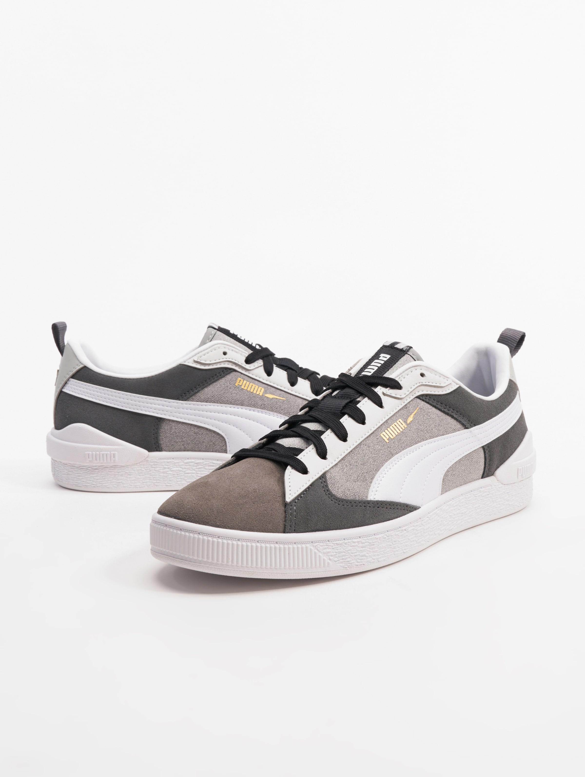 Puma Suede Bloc WTFormstripe2 op kleur grijs, Maat 44.5