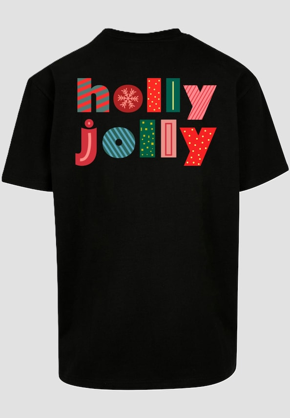 Christmas Holly Jolly Mood Tee-3