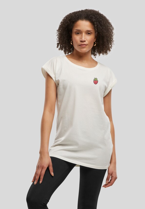 Strawberry Shoulder Tee-0