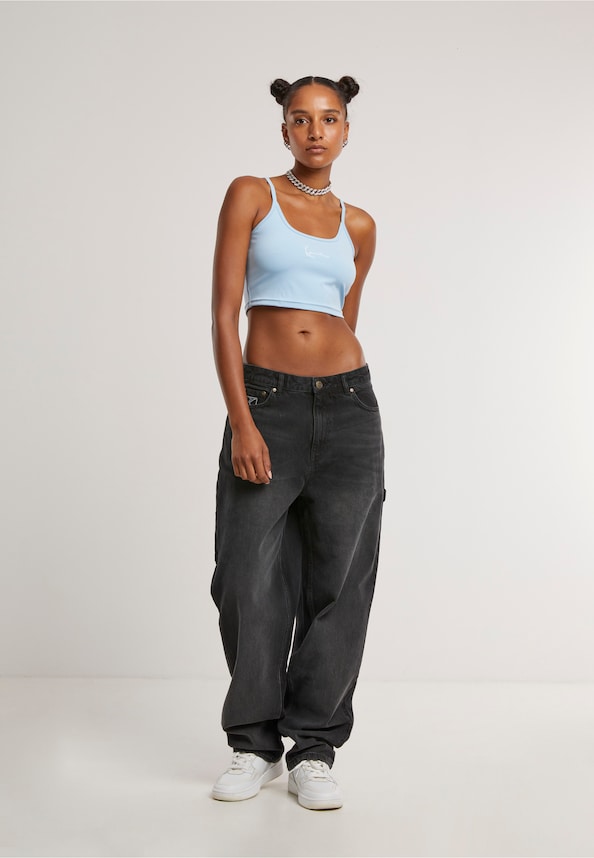 KW-TP021-090-27 Small Signature Essential Crop Top-2