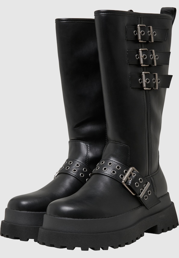 PLUTO MB PULL ON BOOT RIV - VEGAN NAPPA-0