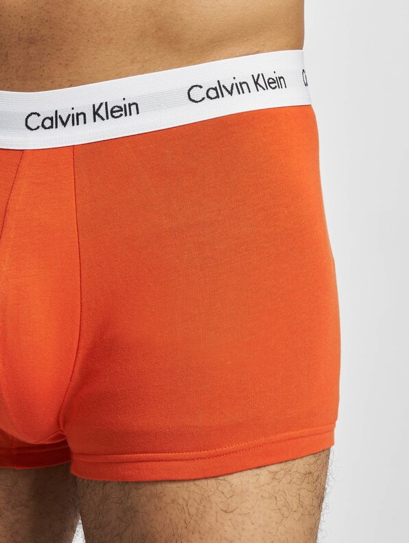 Calvin Klein Underwear Low Rise 3 Pack Shorts Faded Gry/Samba/Evergrn-5