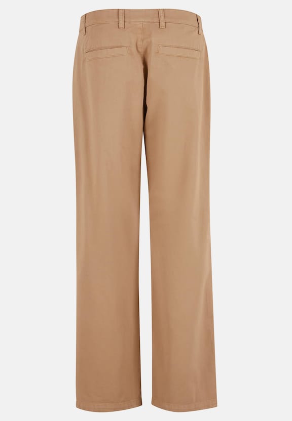 Pleated Twill Pants-5