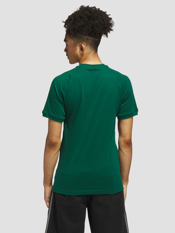 adidas Originals 3 Stripes Panel T-Shirts-1