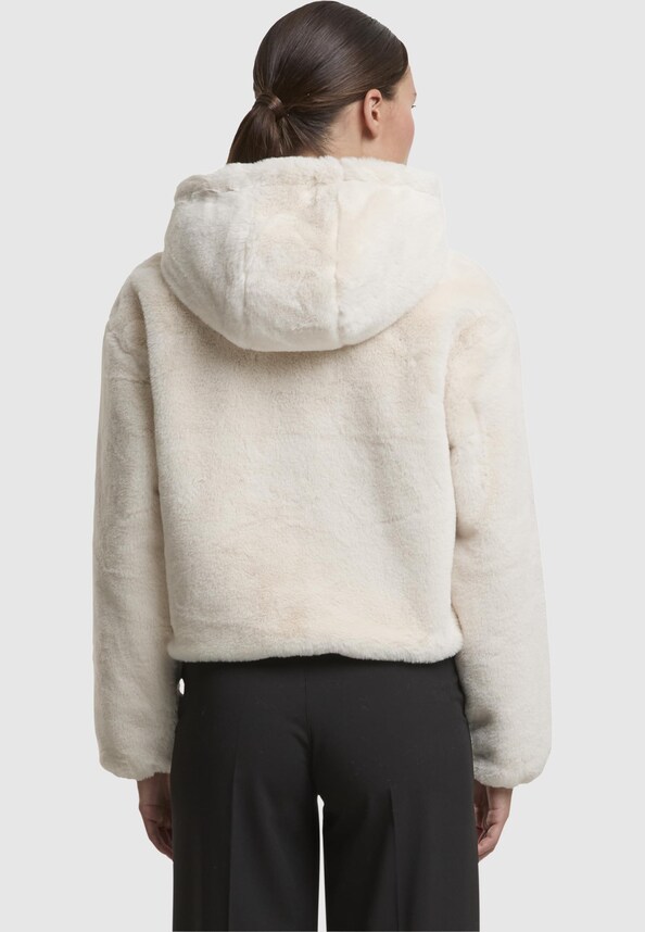 Ladies Full Zip Faux Fur -1