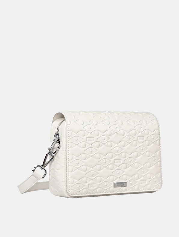 PEQUS Astéria Messenger Embossed Handtaschen-0