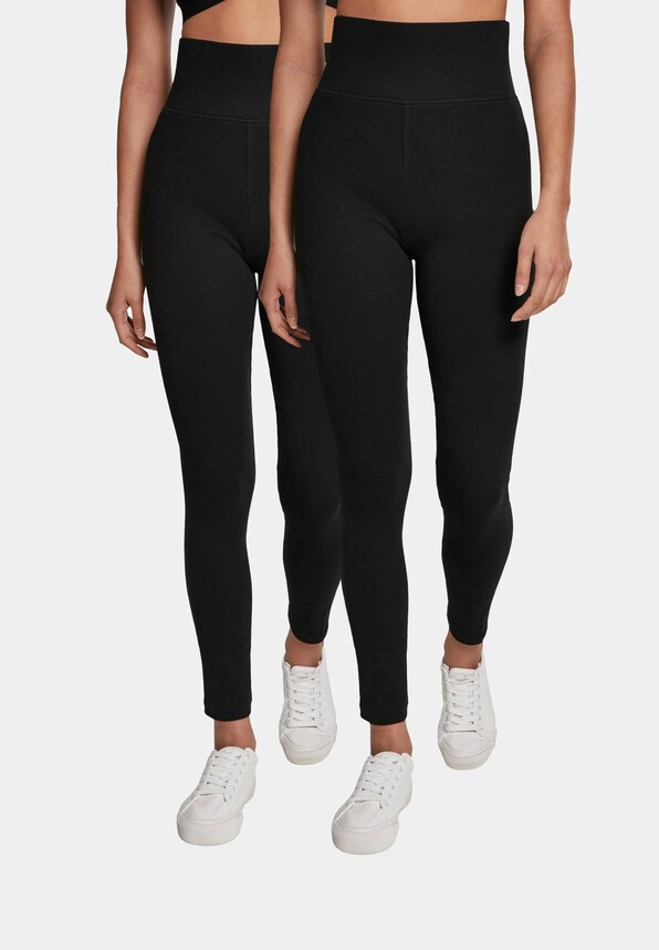 Ladies High Waist Jersey 2-Pack-5