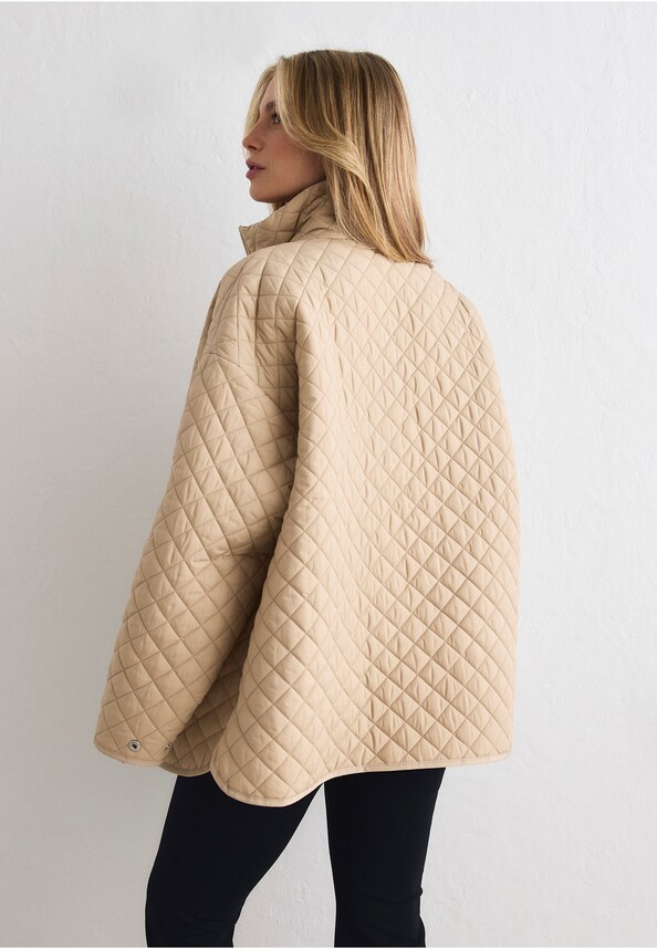 Oversized Quilted Jacket-1