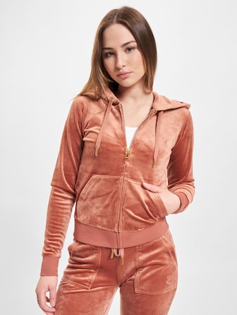 Juicy Couture Robertson Gold Hardware Zip Hoodie
