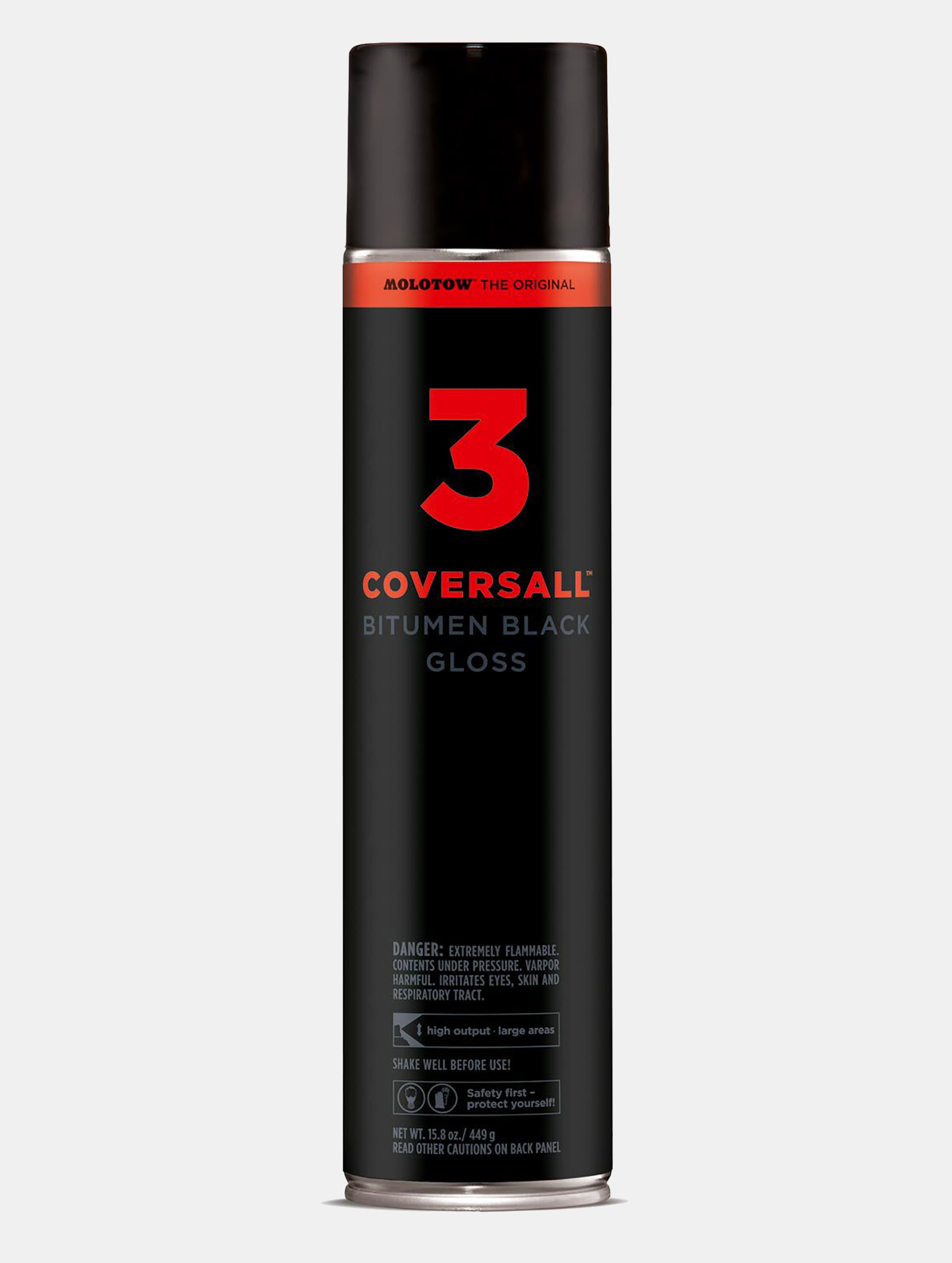 Molotow Coversall 2 Bitumen Spray Can 600ml Unisex op kleur kleurrijk, Maat 600_ML
